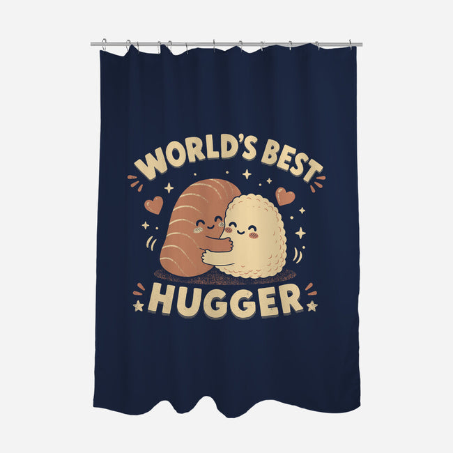 World's Best Hugger-None-Polyester-Shower Curtain-naomori