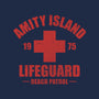 Amity Island Beach Patrol-None-Glossy-Sticker-kg07