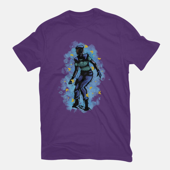 Cop Silhouette-Mens-Basic-Tee-nickzzarto