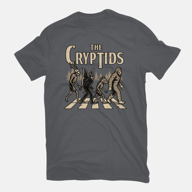 Cryptids Album Cover-Mens-Basic-Tee-Studio Mootant