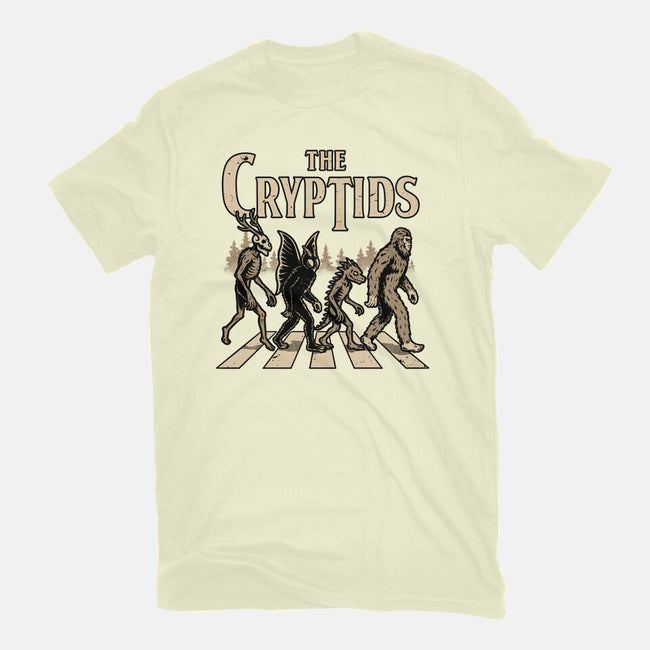 Cryptids Album Cover-Mens-Basic-Tee-Studio Mootant
