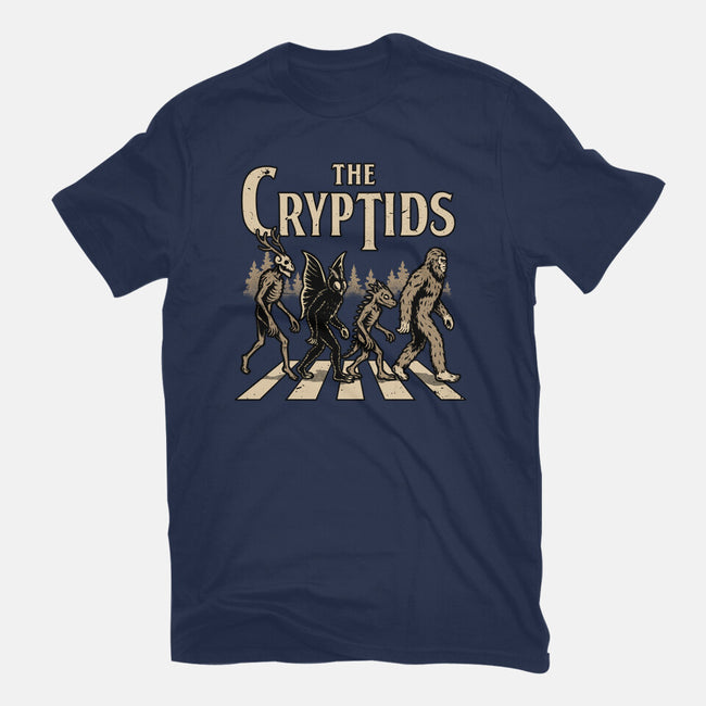 Cryptids Album Cover-Mens-Basic-Tee-Studio Mootant