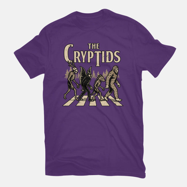 Cryptids Album Cover-Mens-Basic-Tee-Studio Mootant
