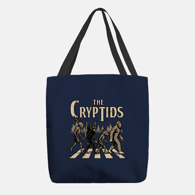 Cryptids Album Cover-None-Basic Tote-Bag-Studio Mootant