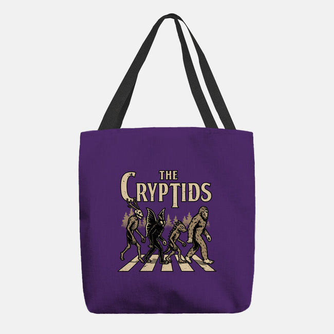 Cryptids Album Cover-None-Basic Tote-Bag-Studio Mootant