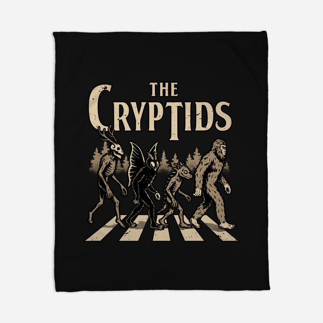 Cryptids Album Cover-None-Fleece-Blanket-Studio Mootant