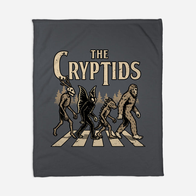 Cryptids Album Cover-None-Fleece-Blanket-Studio Mootant