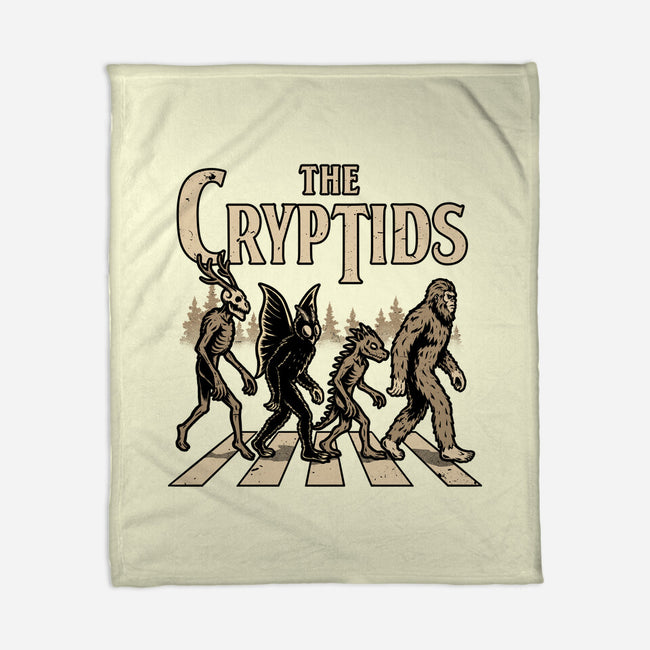 Cryptids Album Cover-None-Fleece-Blanket-Studio Mootant