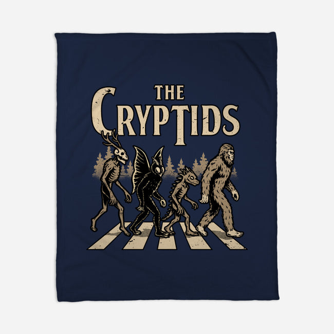 Cryptids Album Cover-None-Fleece-Blanket-Studio Mootant