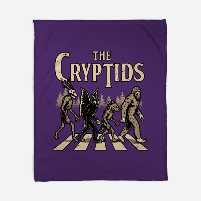 Cryptids Album Cover-None-Fleece-Blanket-Studio Mootant