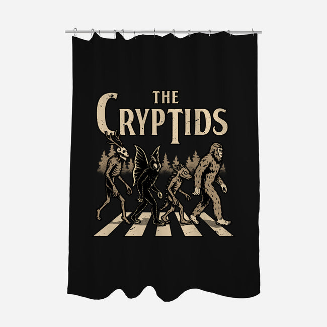Cryptids Album Cover-None-Polyester-Shower Curtain-Studio Mootant