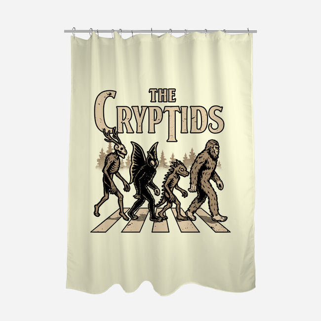Cryptids Album Cover-None-Polyester-Shower Curtain-Studio Mootant