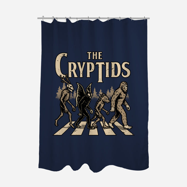 Cryptids Album Cover-None-Polyester-Shower Curtain-Studio Mootant