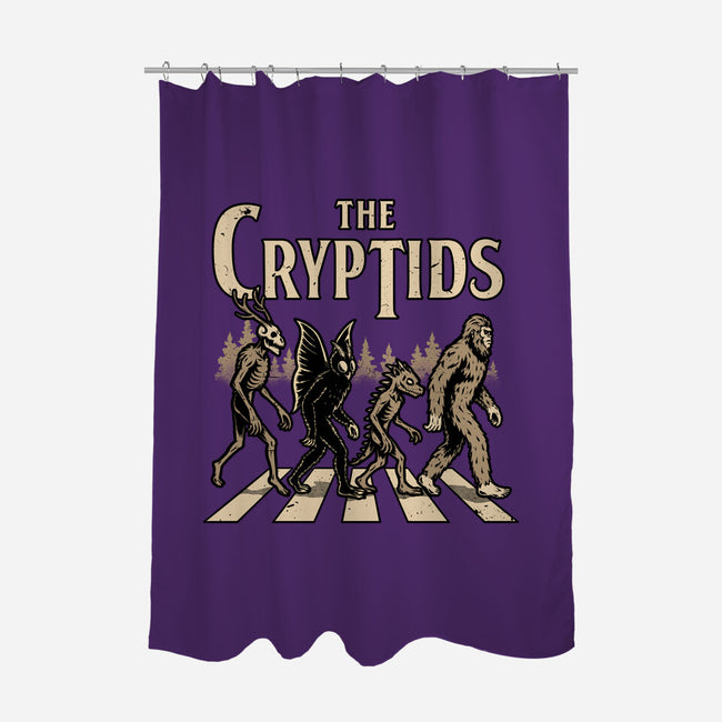 Cryptids Album Cover-None-Polyester-Shower Curtain-Studio Mootant
