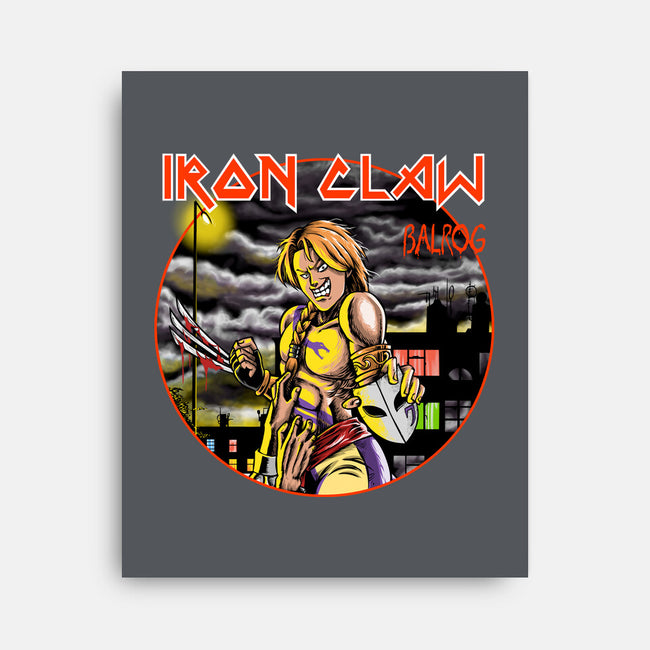 Iron Claw-None-Stretched-Canvas-joerawks