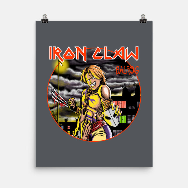 Iron Claw-None-Matte-Poster-joerawks