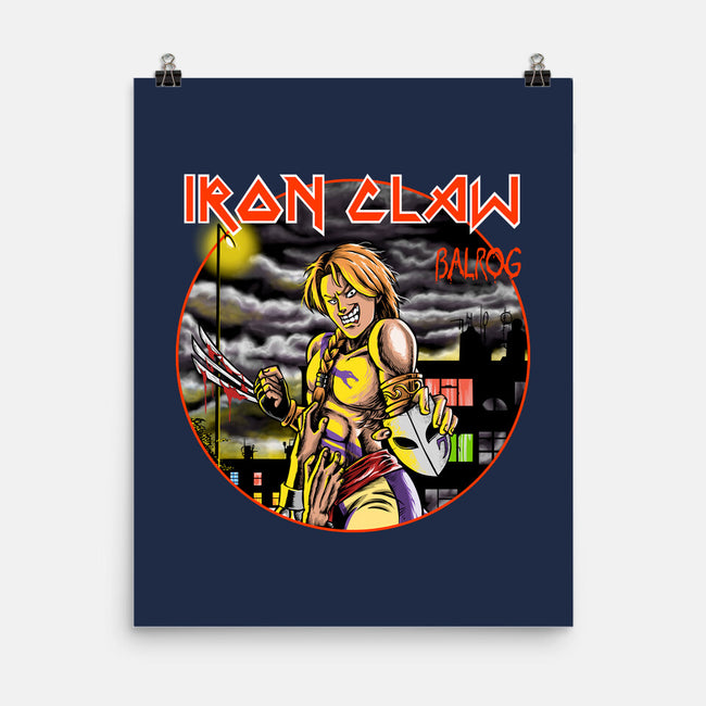 Iron Claw-None-Matte-Poster-joerawks
