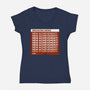 Breaking News Achievement-Womens-V-Neck-Tee-rocketman_art