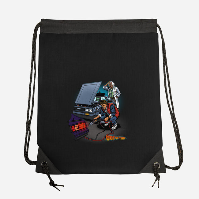 Out Of Time-None-Drawstring-Bag-AndreusD