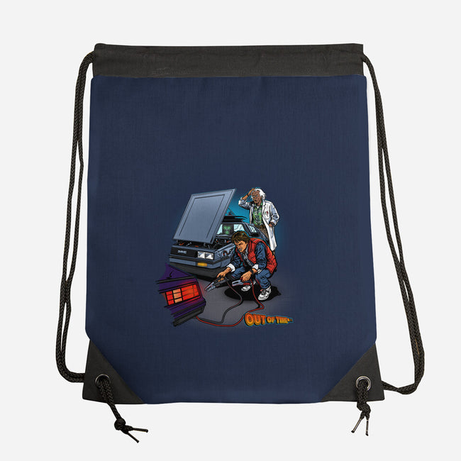 Out Of Time-None-Drawstring-Bag-AndreusD