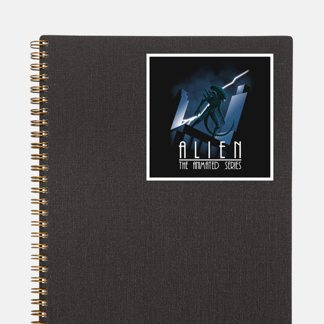 Alien The Animated Series-None-Glossy-Sticker-jasesa