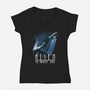 Alien The Animated Series-Womens-V-Neck-Tee-jasesa