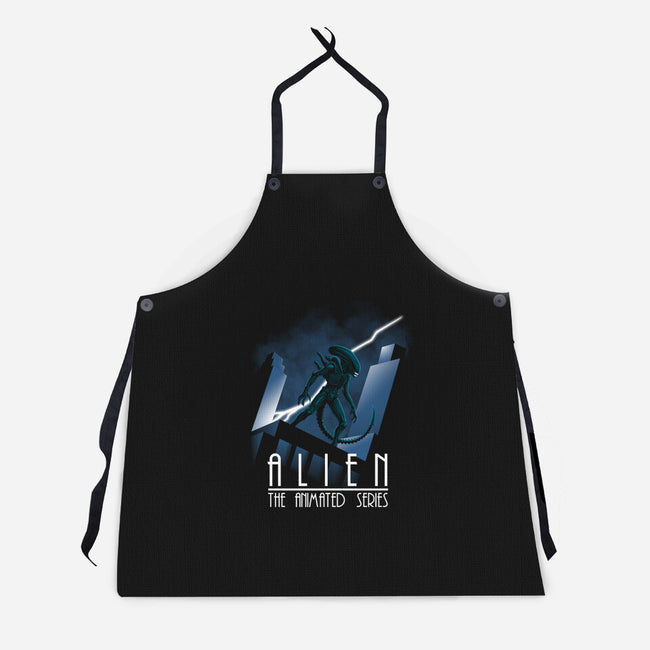 Alien The Animated Series-Unisex-Kitchen-Apron-jasesa by TeeFury