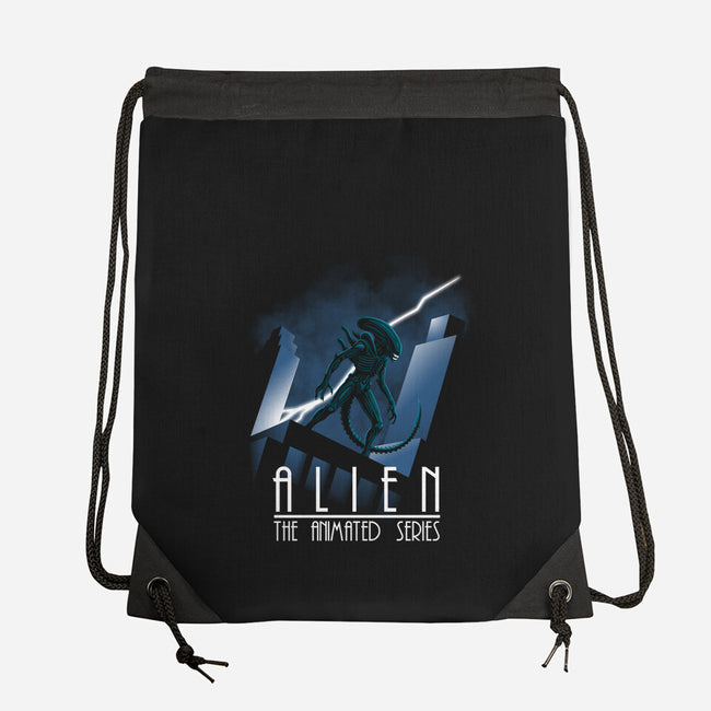 Alien The Animated Series-None-Drawstring-Bag-jasesa