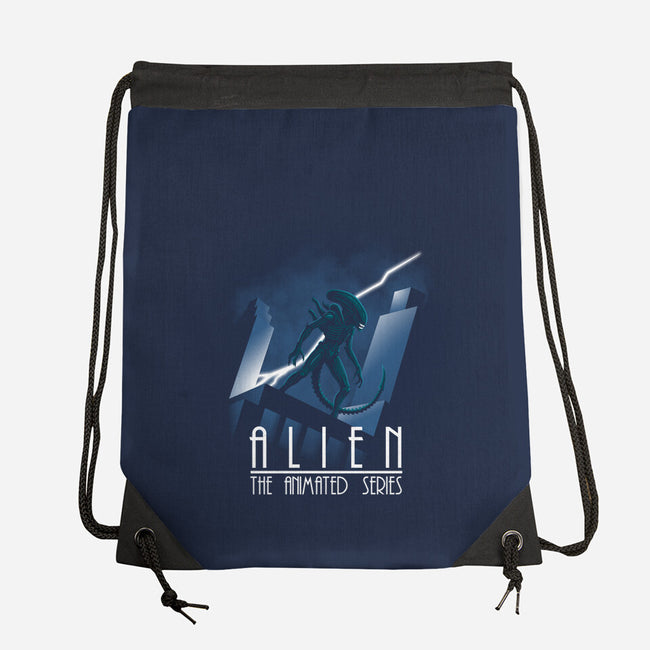 Alien The Animated Series-None-Drawstring-Bag-jasesa