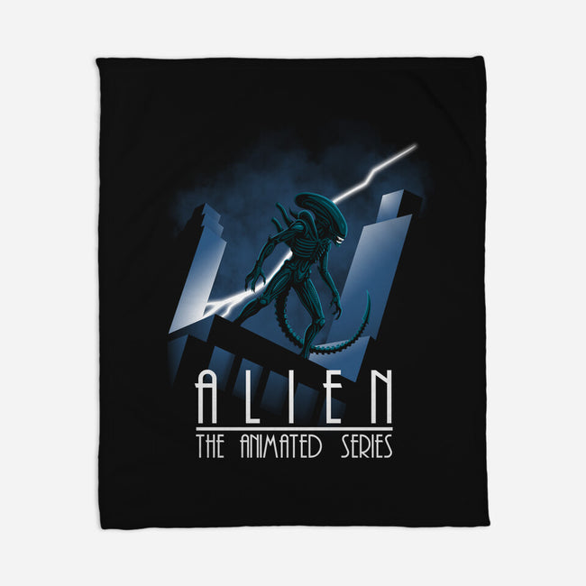 Alien The Animated Series-None-Fleece-Blanket-jasesa