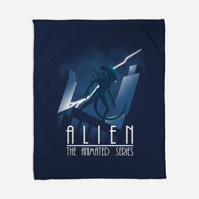 Alien The Animated Series-None-Fleece-Blanket-jasesa
