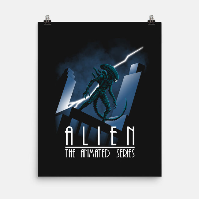 Alien The Animated Series-None-Matte-Poster-jasesa