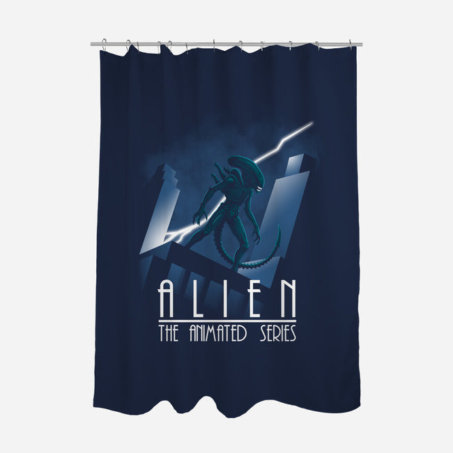 Alien The Animated Series-None-Polyester-Shower Curtain-jasesa