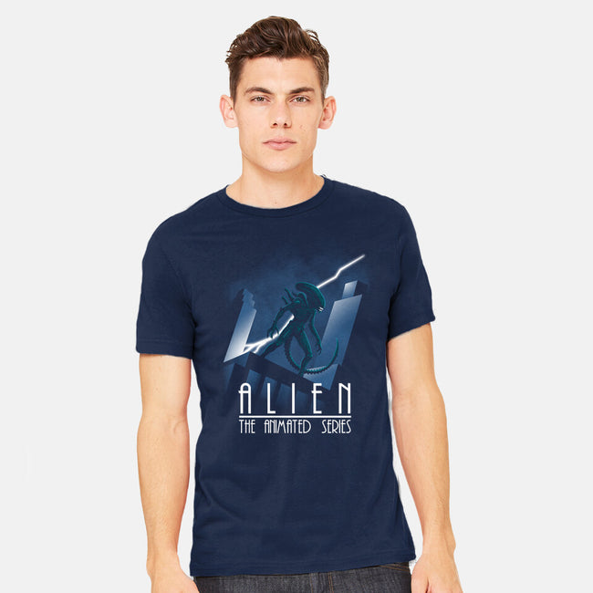 Alien The Animated Series-Mens-Heavyweight-Tee-jasesa