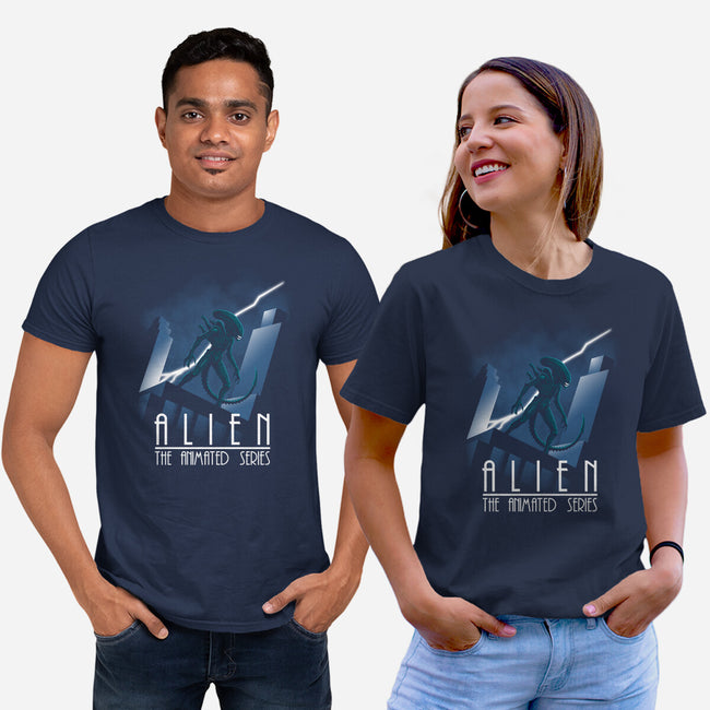 Alien The Animated Series-Unisex-Basic-Tee-jasesa
