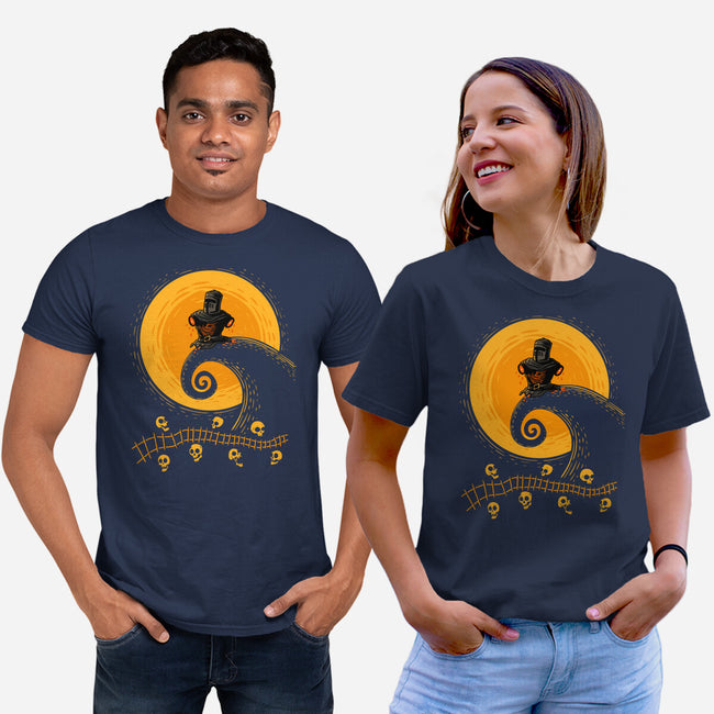 The Knightmare Before Christmas-Unisex-Basic-Tee-erion_designs