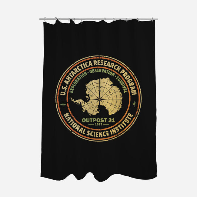Exploration Observation Survival-None-Polyester-Shower Curtain-kg07