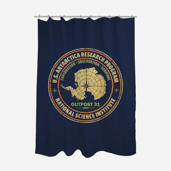 Exploration Observation Survival-None-Polyester-Shower Curtain-kg07