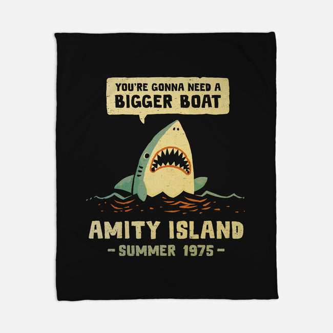 You're Gonna Need A Bigger Boat-None-Fleece-Blanket-kg07
