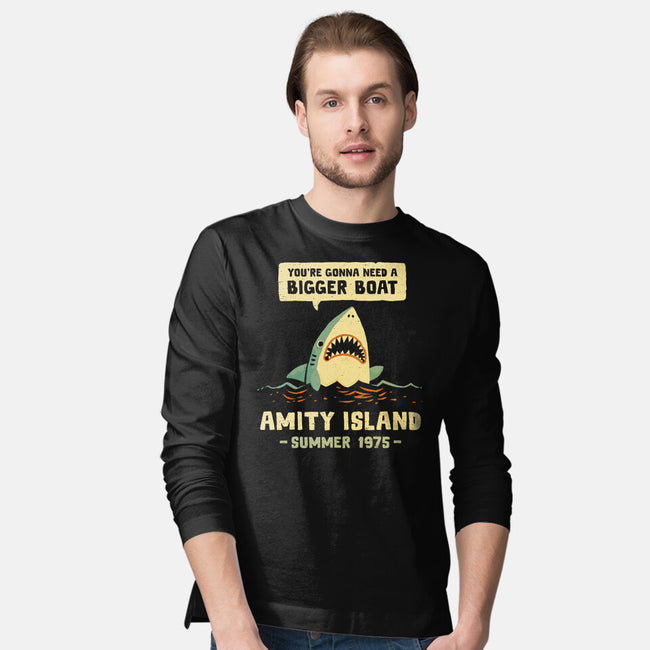You're Gonna Need A Bigger Boat-Mens-Long Sleeved-Tee-kg07