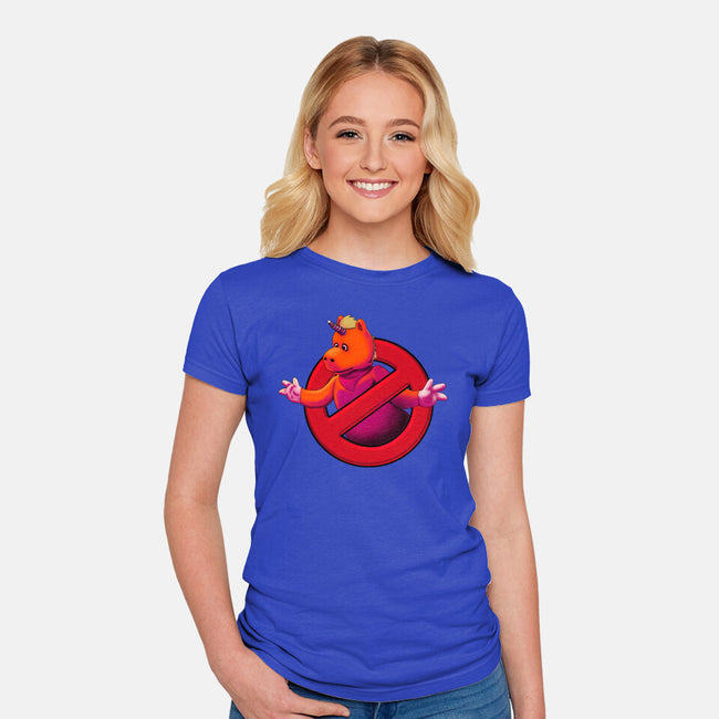Forbidden Buddy-Womens-Fitted-Tee-Samuel