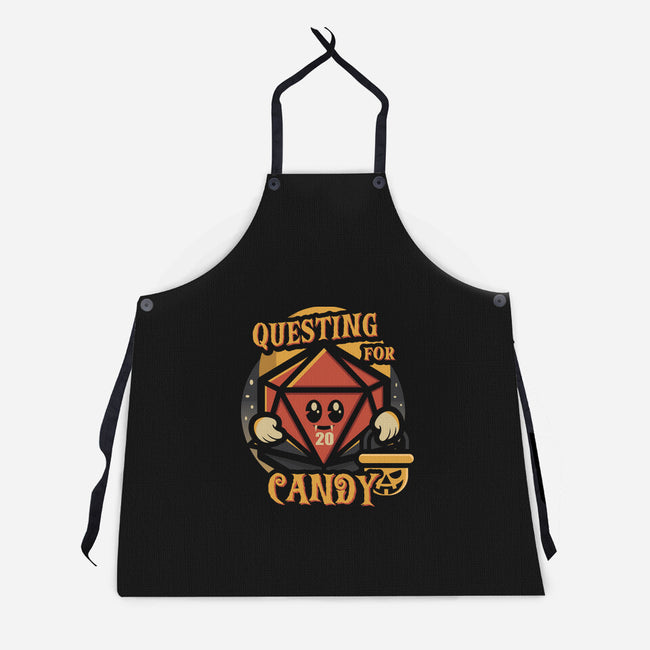 Questing For Candy-Unisex-Kitchen-Apron-jrberger