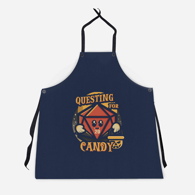 Questing For Candy-Unisex-Kitchen-Apron-jrberger