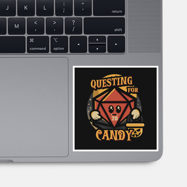 Questing For Candy-None-Glossy-Sticker-jrberger