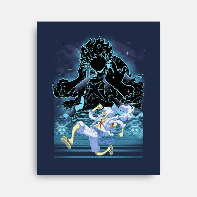 Straw Hat Captain Shadow-None-Stretched-Canvas-Astrobot Invention