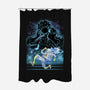 Straw Hat Captain Shadow-None-Polyester-Shower Curtain-Astrobot Invention