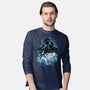 Straw Hat Captain Shadow-Mens-Long Sleeved-Tee-Astrobot Invention