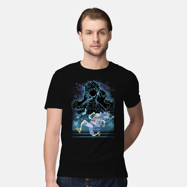 Straw Hat Captain Shadow-Mens-Premium-Tee-Astrobot Invention