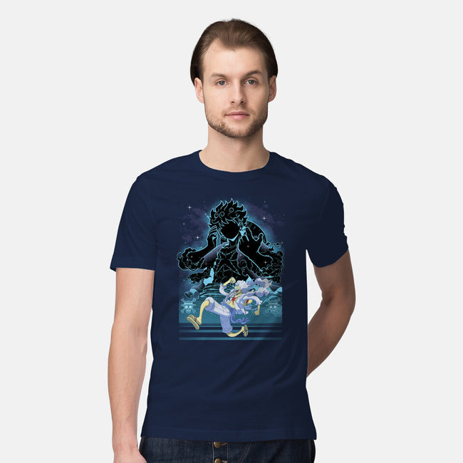 Straw Hat Captain Shadow-Mens-Premium-Tee-Astrobot Invention