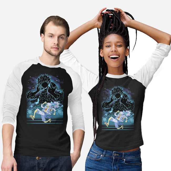 Straw Hat Captain Shadow-Unisex-Baseball-Tee-Astrobot Invention